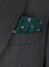 Printed Silk Twill Pocket Square
