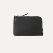 Pognon Zippered Purse L Brown