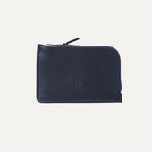 Pognon zippered purse / L - Black