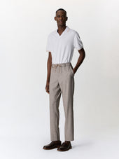 Polo Regular En Coton M Lang Blanc
