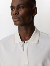 Polo Regular En Coton M Lang Cru