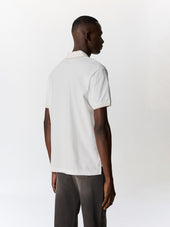 Polo Regular En Coton M Lang Cru