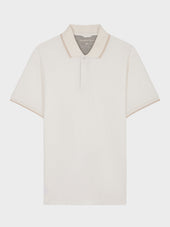 Polo Regular En Coton M Lang Cru