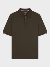 Polo Slim En Coton M Lang Kaki