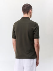 Polo Slim En Coton M Lang Kaki