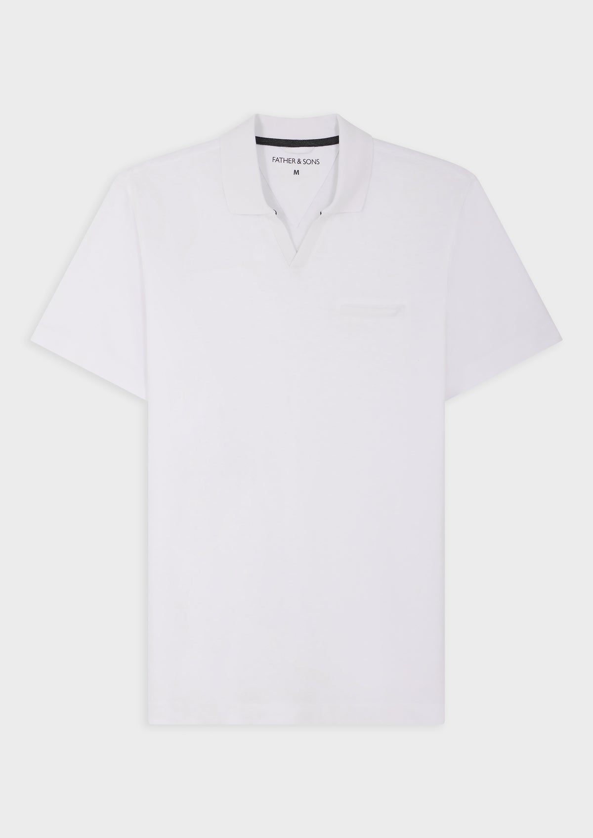 Polo Manches Courtes Slim En Coton Et Lin Unis Blancs