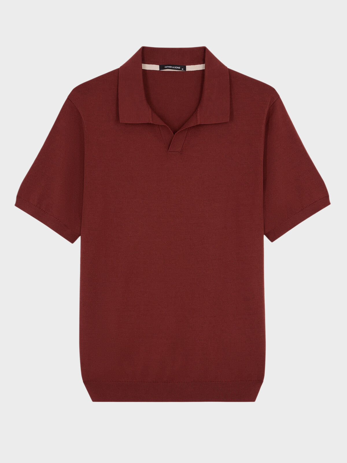 Polo Slim En Maille Coton Et Soie