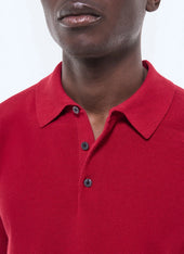 Cotton and cashmere polo