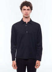 Polo Shirt In Mercerized Cotton Jersey