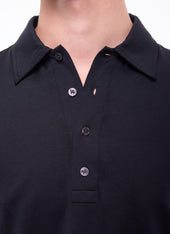 Polo Shirt In Mercerized Cotton Jersey
