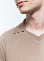 Polo Shirt In Organic Cotton Jersey