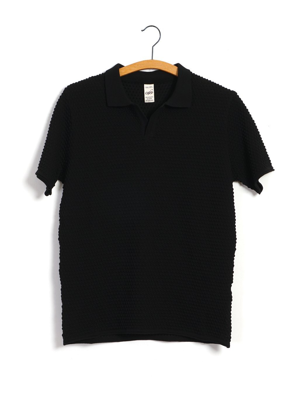 Polo Short Sleeve Spot Knit Shirt