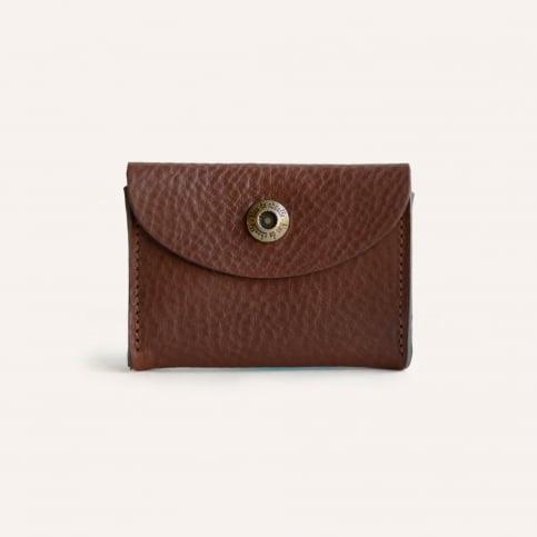 Talbin Shoemaker Purse Dark Brown