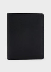 Portefeuille en cuir noir