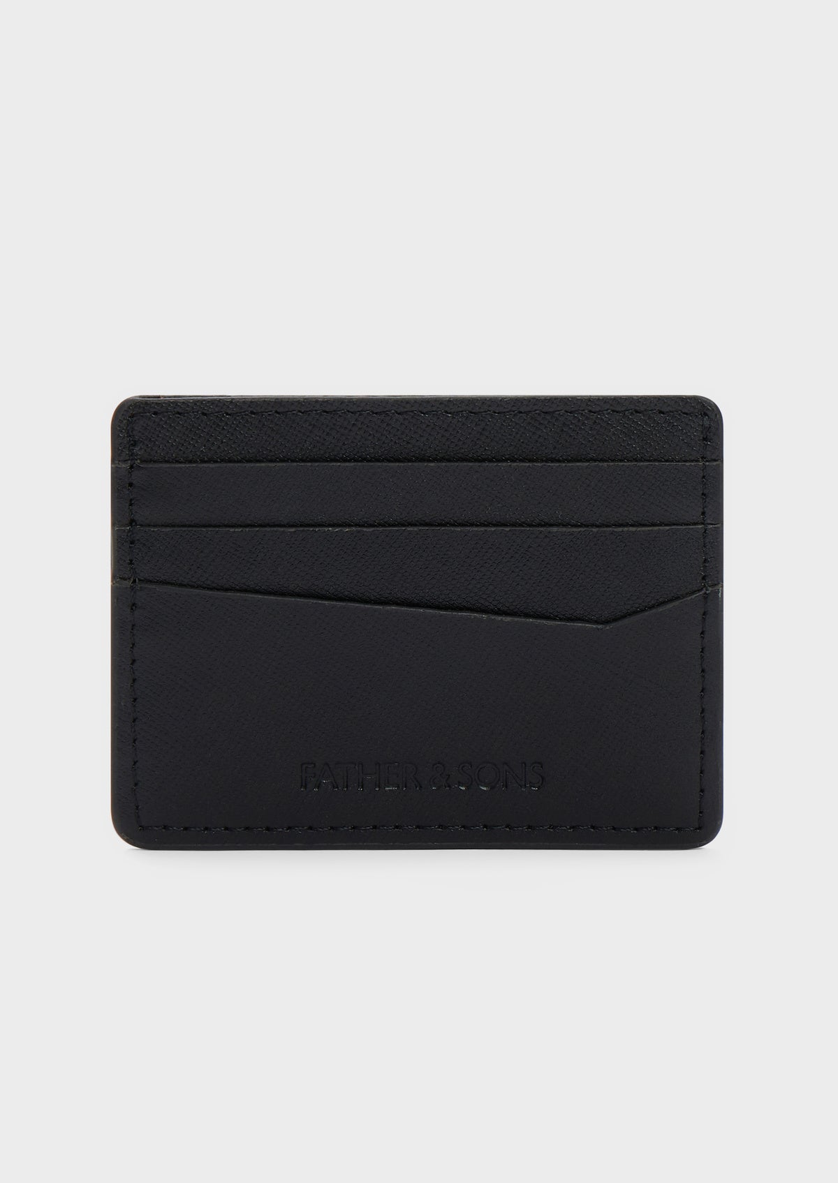 Porte Cartes En Cuir Noir