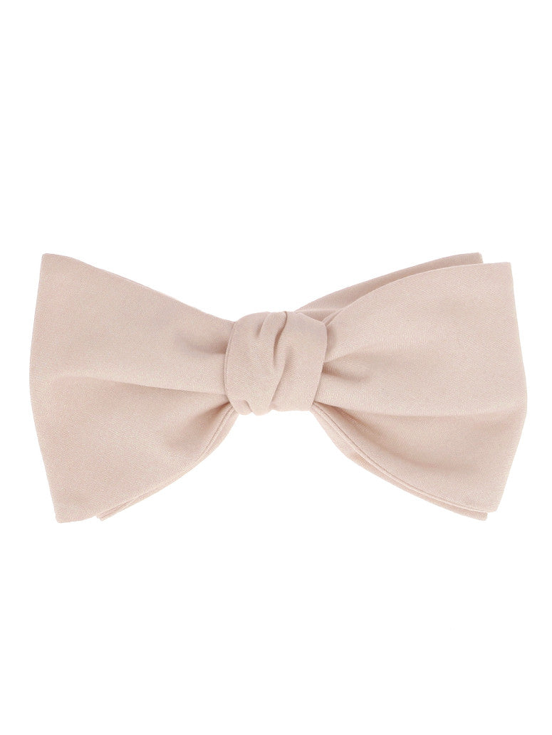 Amalfi Nude Pink Bow Tie