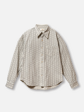 Prequel, S1015, Classic Long Point Shirt, Stripe