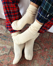 The Slouchy Sock Windsor Natural