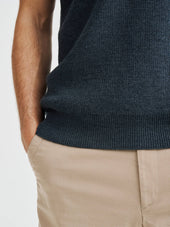 Pull Col V Sans Manches En Laine M Rinos M Lang E Anthracite