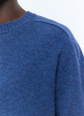 Sweater Col Rond En Laine Certifi E