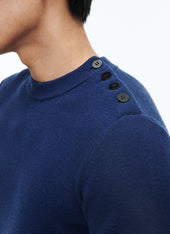 Sweater En Coton Et Laine Certifi E