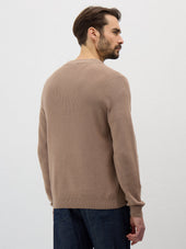 Pull Col V En Coton