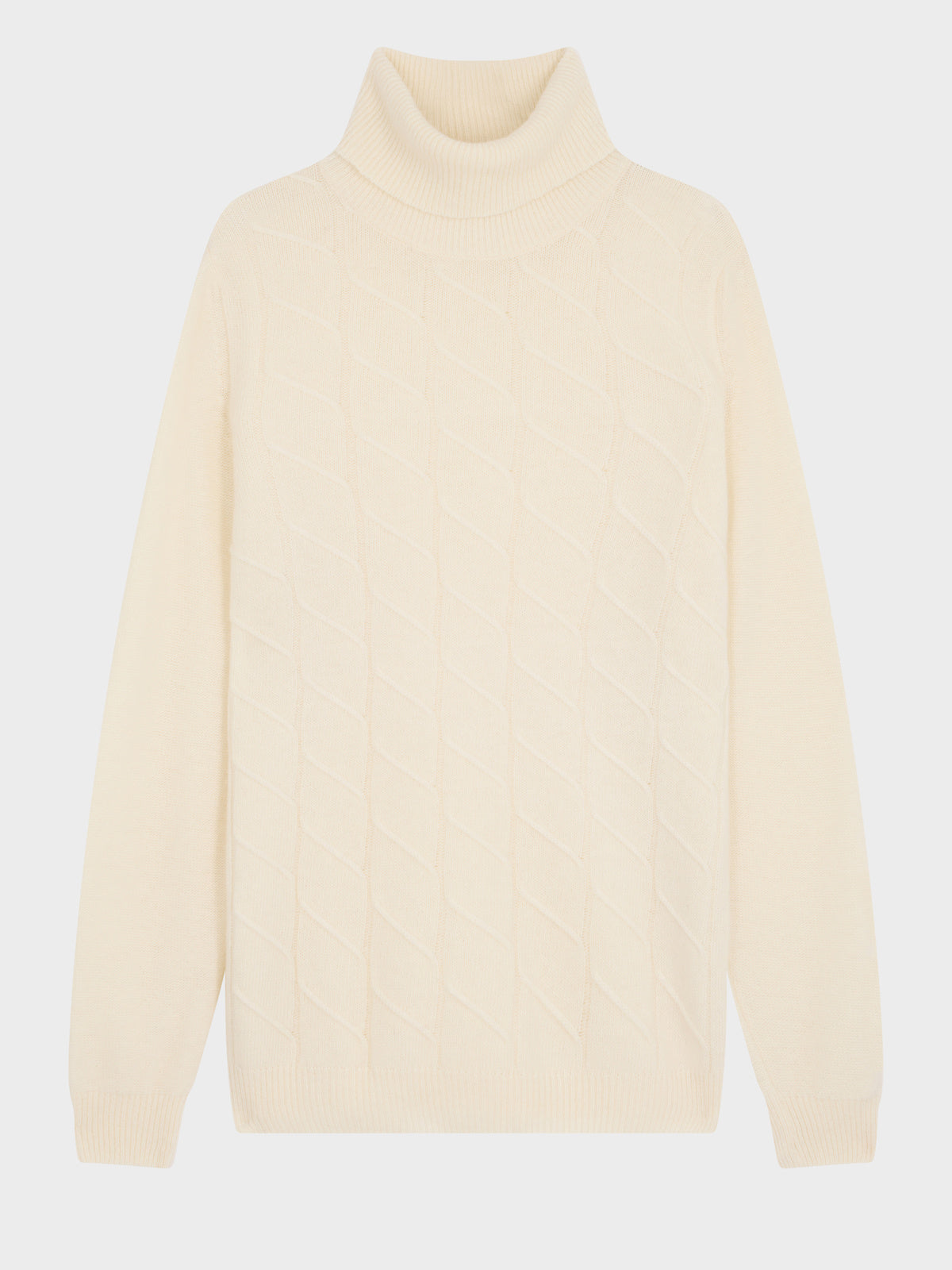 Pull Col Roul En Laine M Lang E Crue
