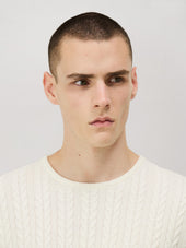 Pull Col Rond Cru