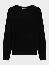 Pull Col Rond En Laine M Rinos M Lang E Noire