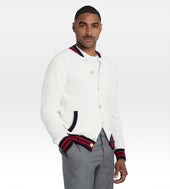 Cardigan En Coton Blanc