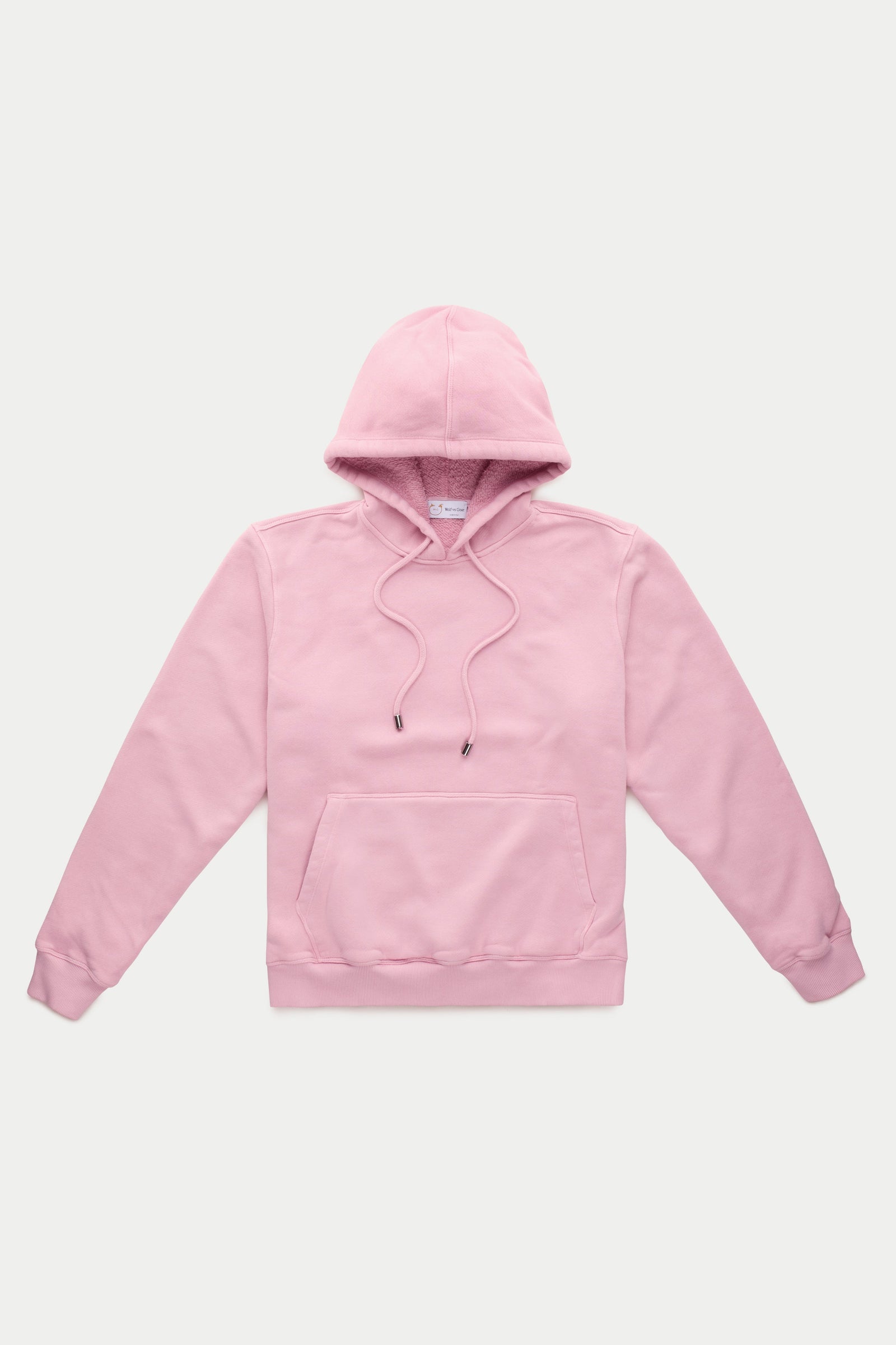 Cotton Fitted Hoodie Rose Elegance
