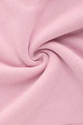 Cotton Fitted Hoodie Rose Elegance