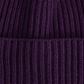 Purple Cashmere Beanie