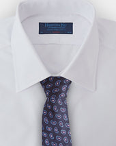 Purple Floating Paisley Silk Tie