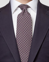 Geometric Silk Tie