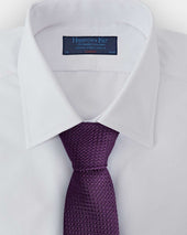 Purple Grenadine Silk Tie