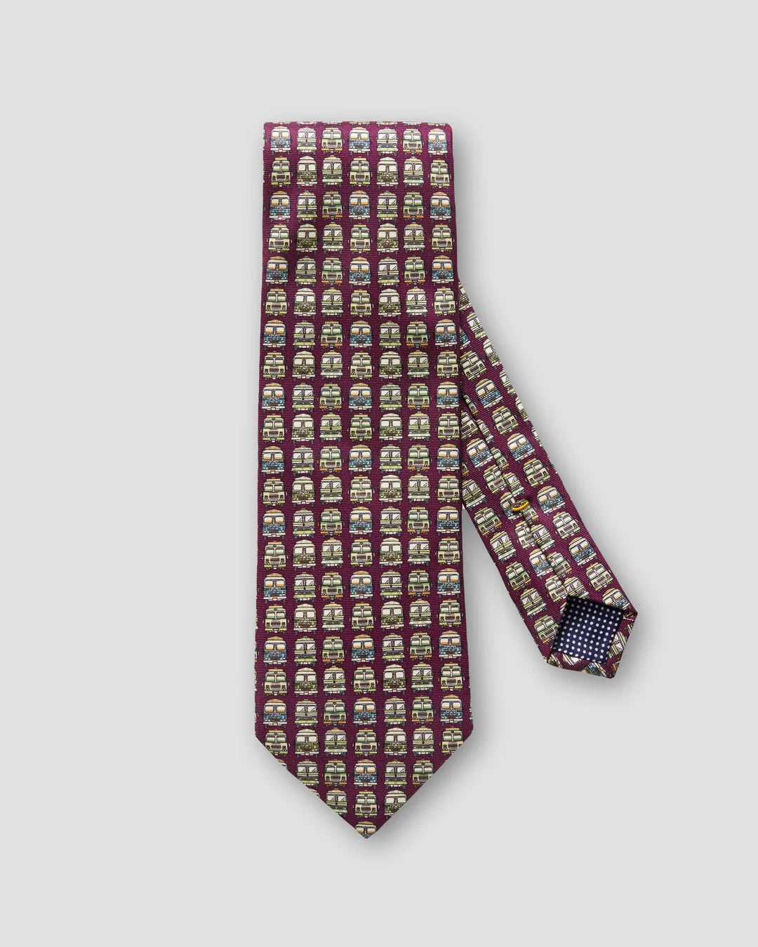 Purple Trucks Tie Eton