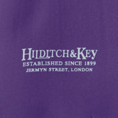 Purple White Spot Silk Tubular Scarf