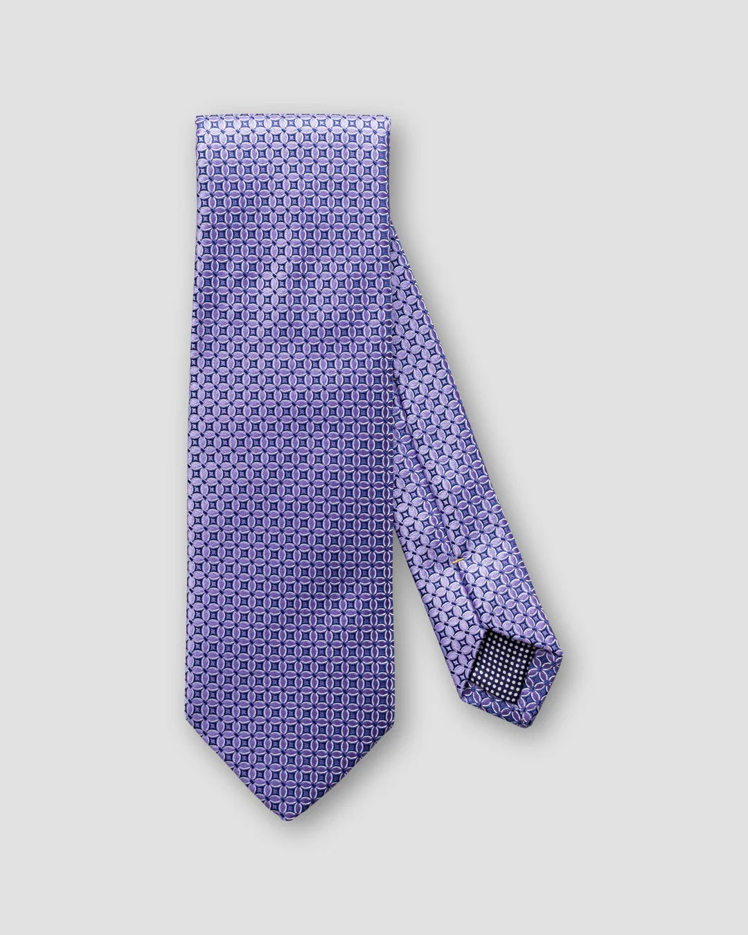 Purple Woven Flower Tie Eton
