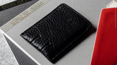 Push Card Case . Coal