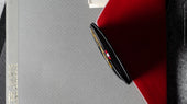 Push Card Case . Coal