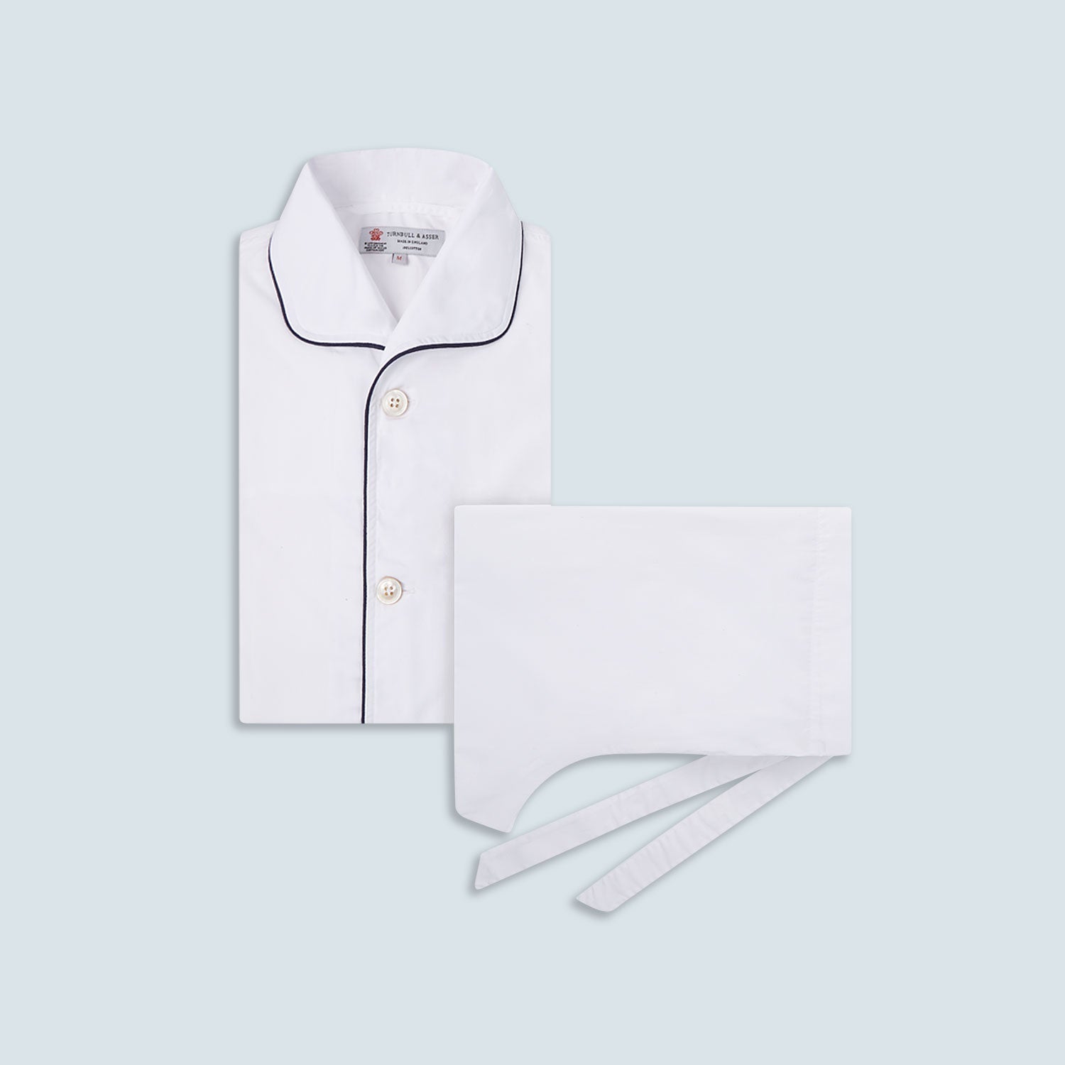 Piped Cotton Pyjama Set