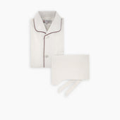 Piped Silk Pyjama Set