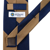 Japanese Repp Stripe Silk Tie
