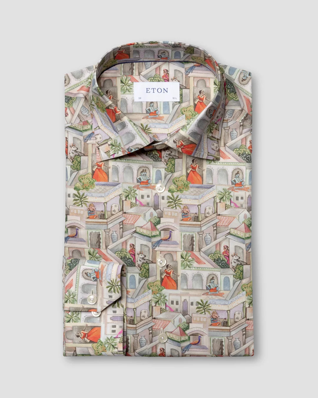 Ragamala Print Shirt Eton
