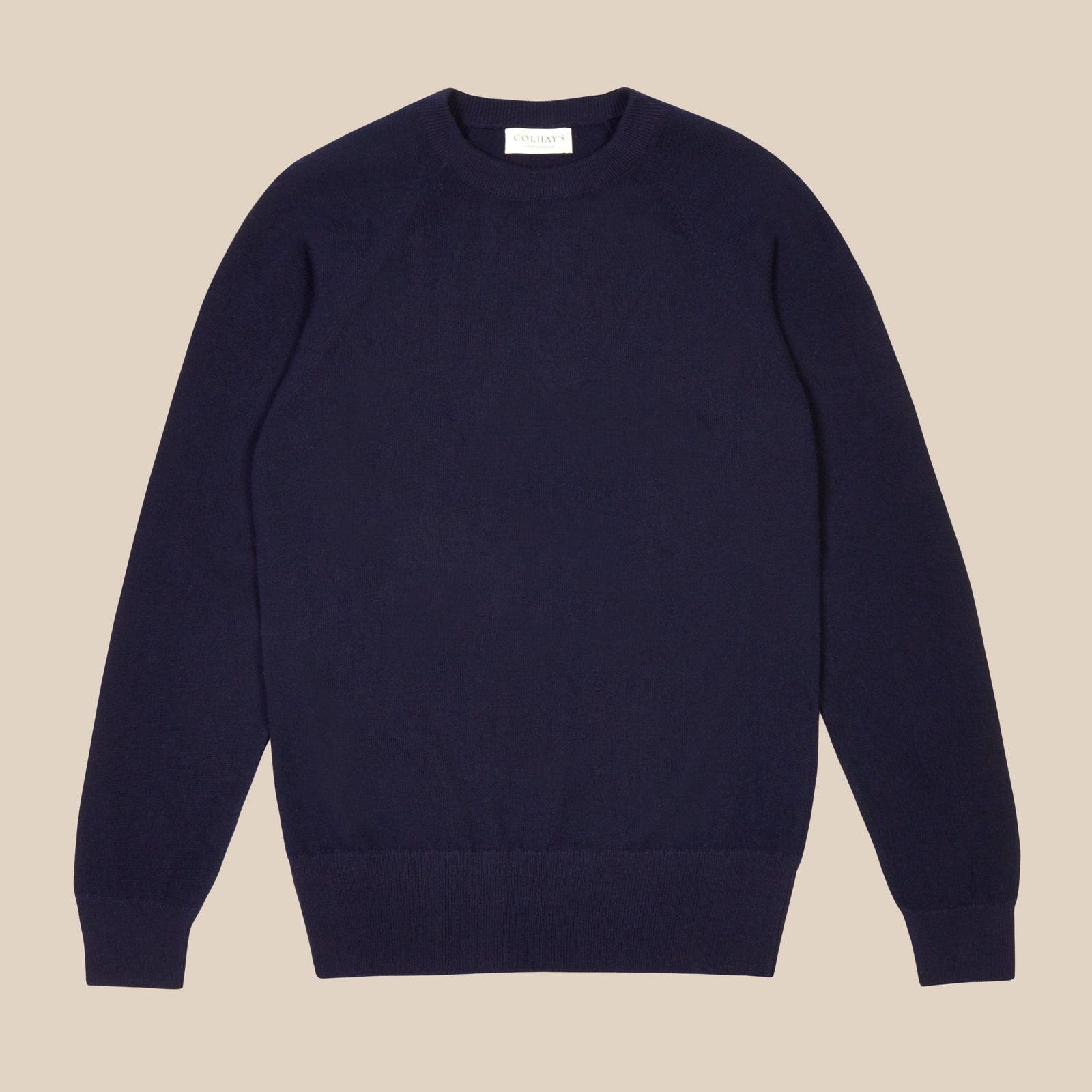 Cashmere Cotton Collegiate Raglan Sweatshirt In