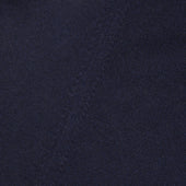 Cashmere cotton collegiate raglan sweatshirt in navy