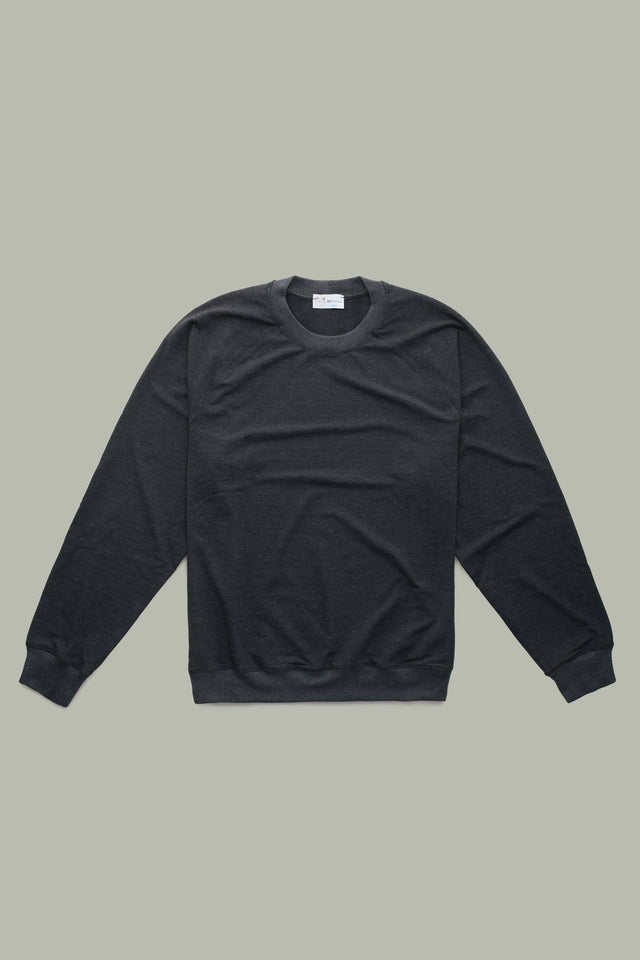 Bleach Raglan Bamboo Sorona Sweatshirt Black