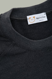Bleach Raglan Bamboo Sorona Sweatshirt Black