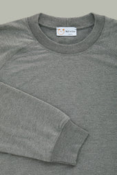 Bleach Raglan Bamboo Sorona Sweatshirt Gray